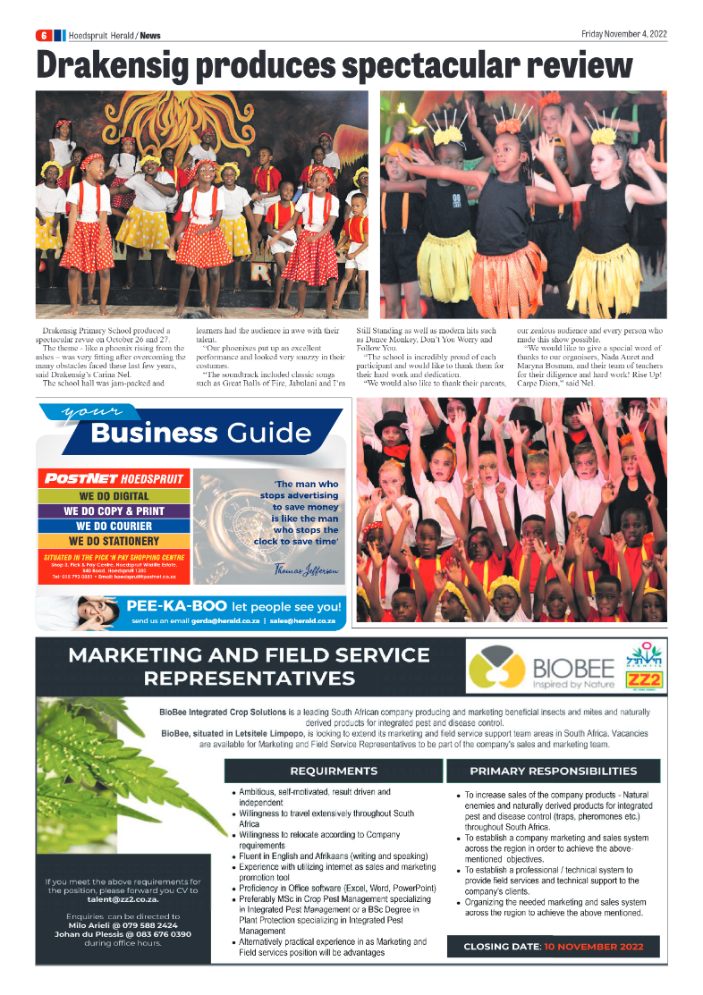 Hoedspruit Herald page 14