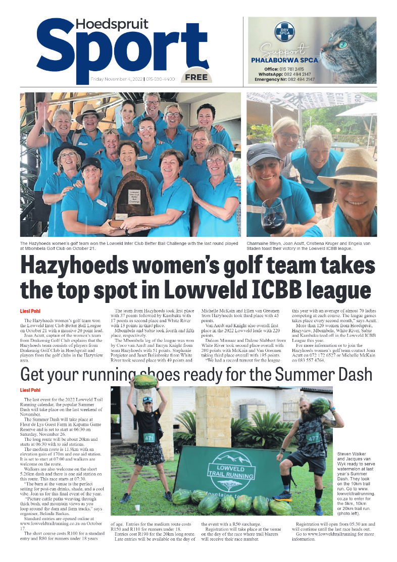 Hoedspruit Herald page 16