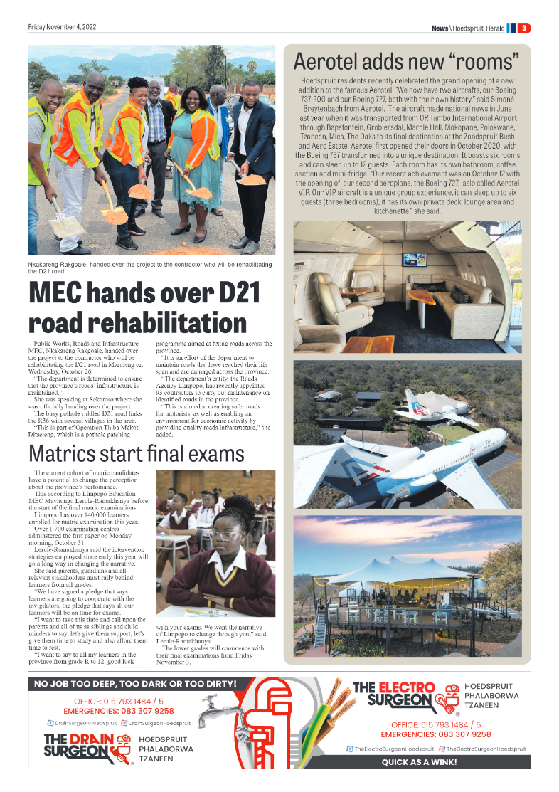 Hoedspruit Herald page 3