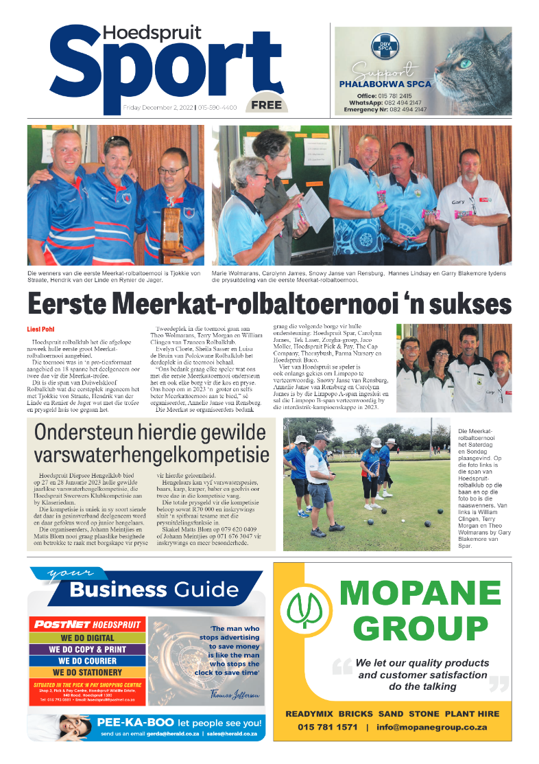 Hoedspruit Herald page 11