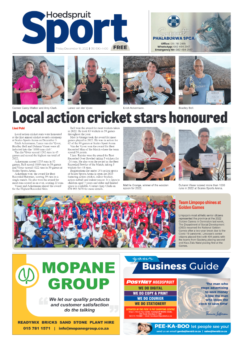 Hoedspruit Herald page 8