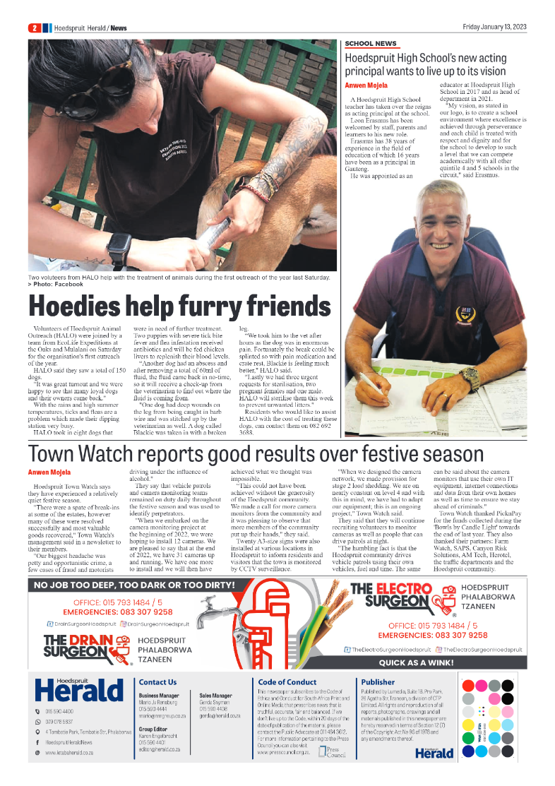Hoedspruit Herald page 2