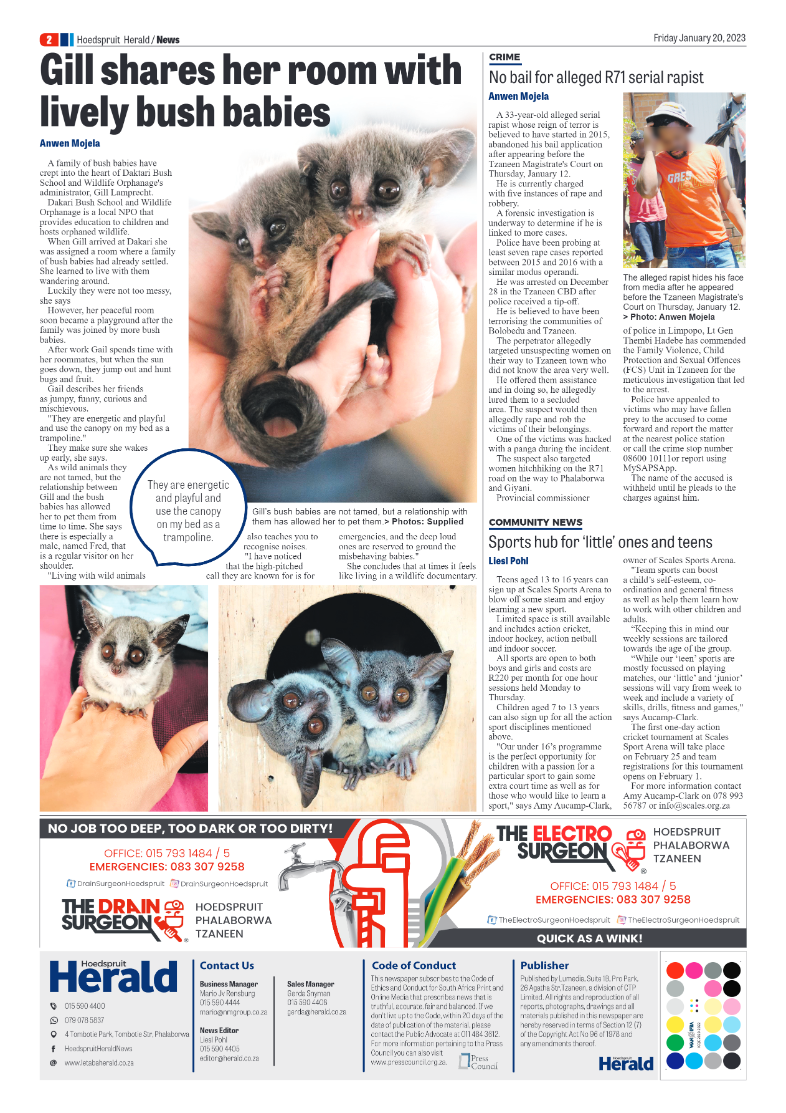 Hoedspruit Herald page 2