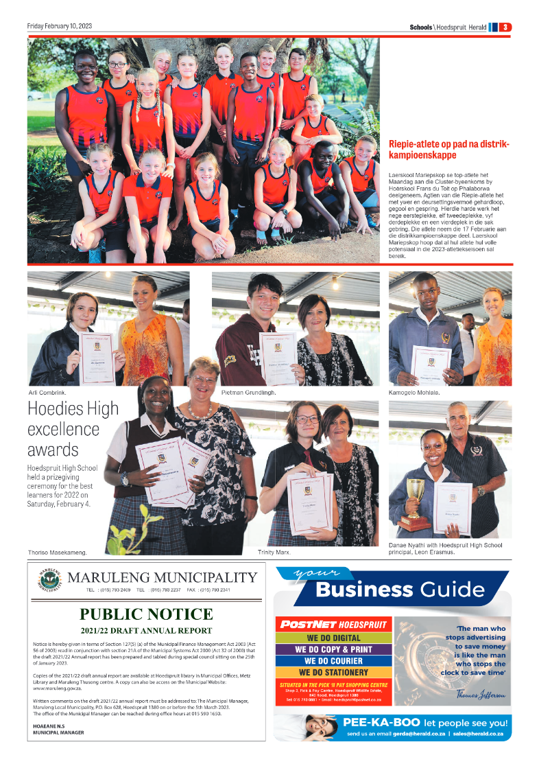 Hoedspruit Herald page 7