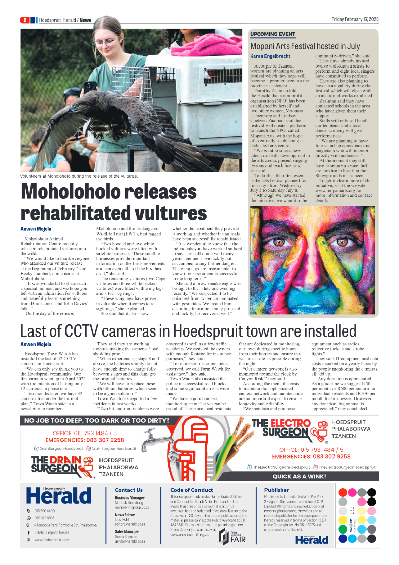 Hoedspruit Herald page 2