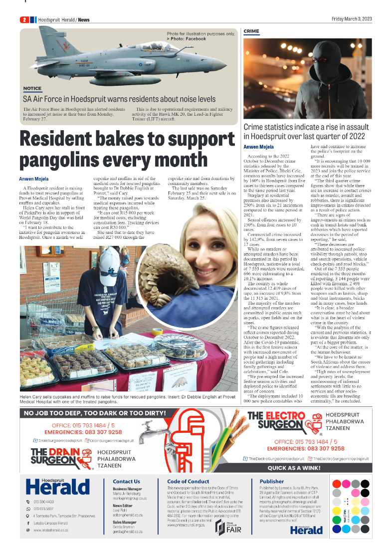 Hoedspruit Herald page 2
