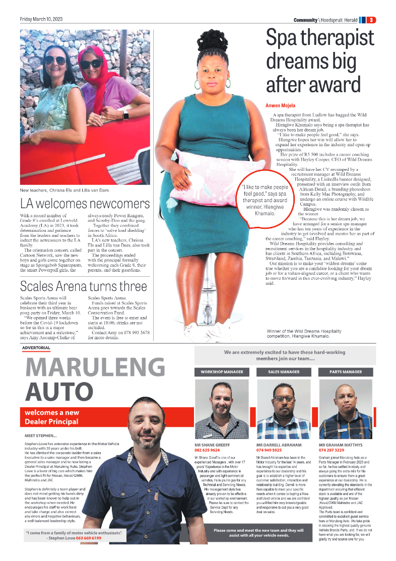 Hoedspruit Herald page 7