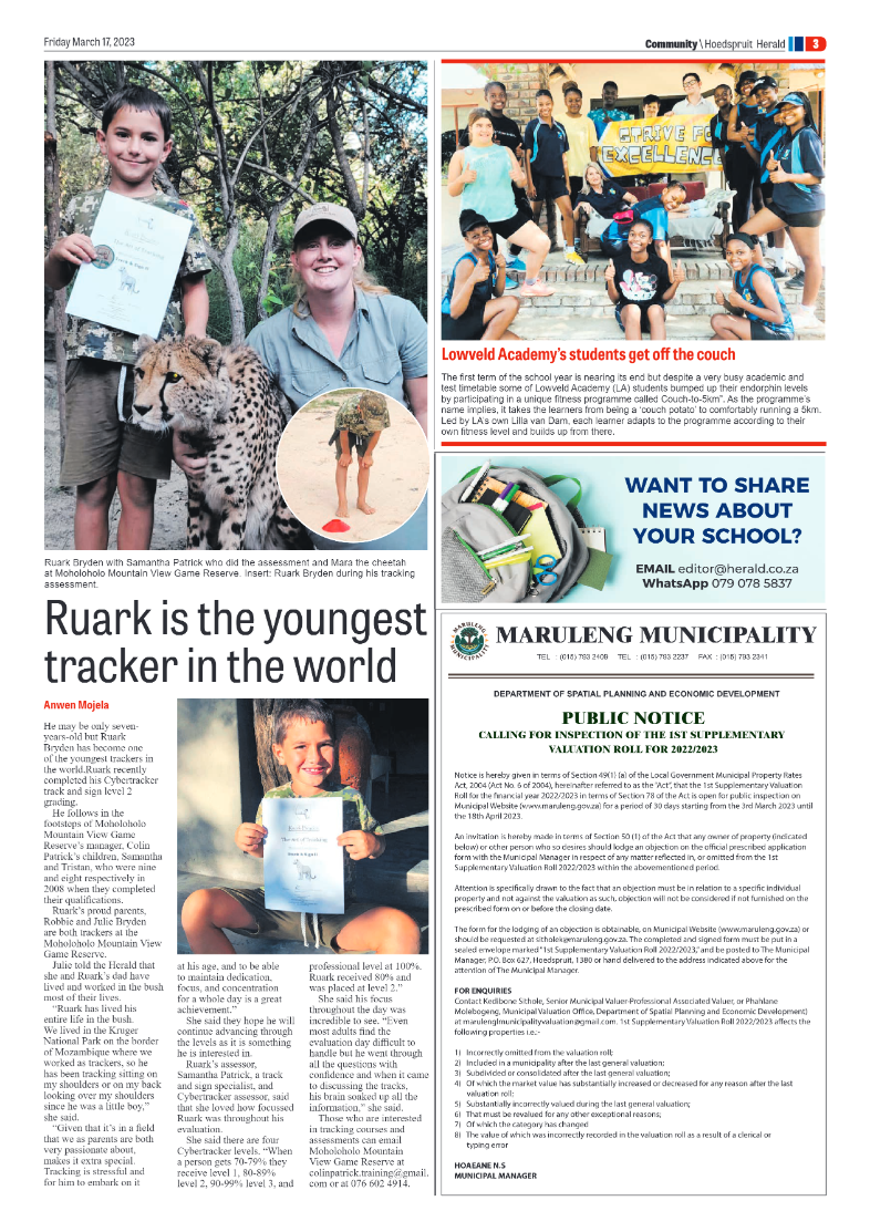 Hoedspruit Herald page 7
