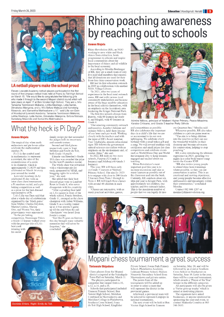 Hoedspruit Herald page 7