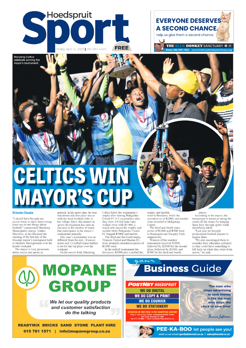 Hoedspruit Herald page 12