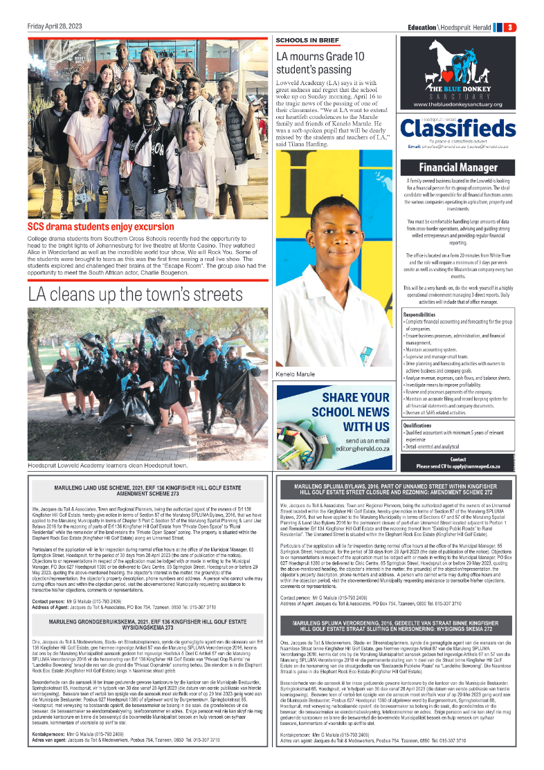 Hoedspruit Herald page 11