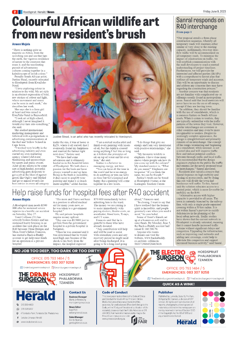 Hoedspruit Herald page 2