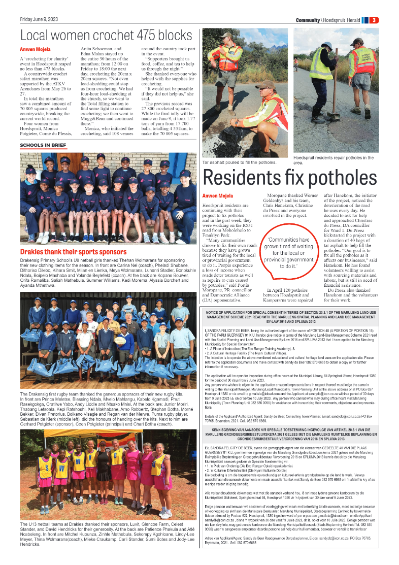 Hoedspruit Herald page 7
