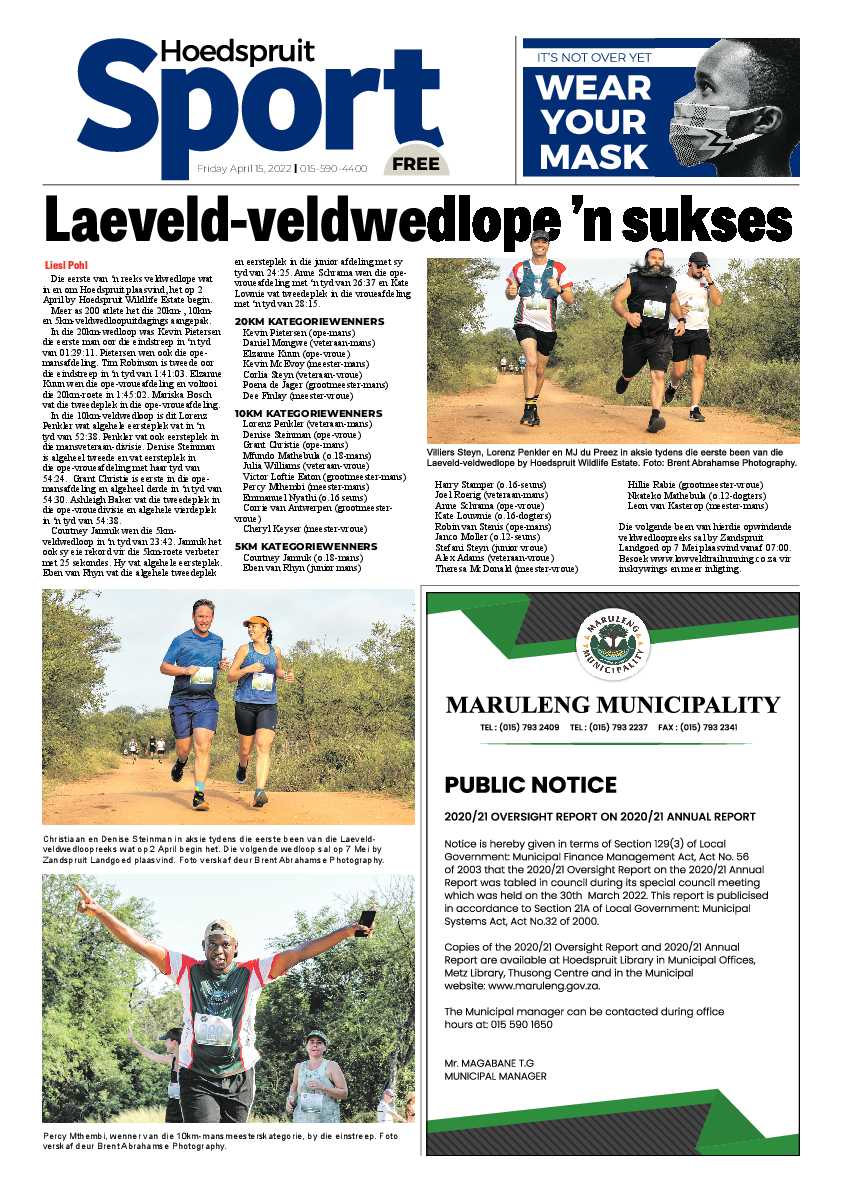 Hoedspruit Herald page 12