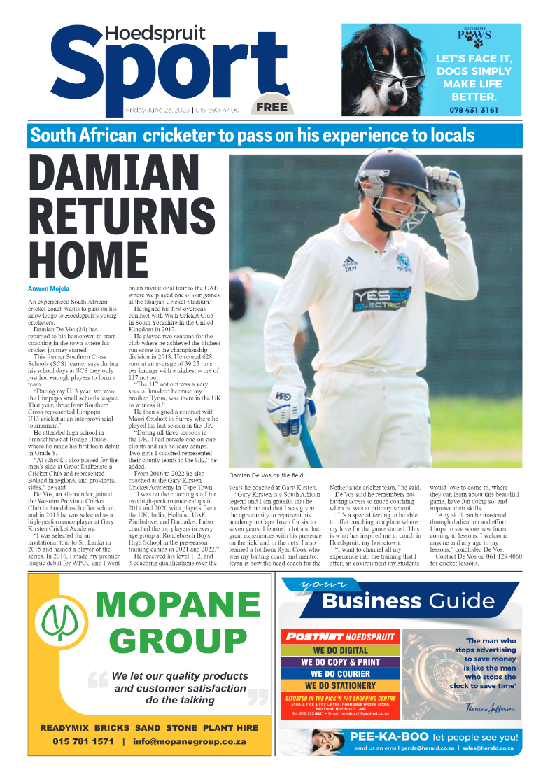 Hoedspruit Herald page 12