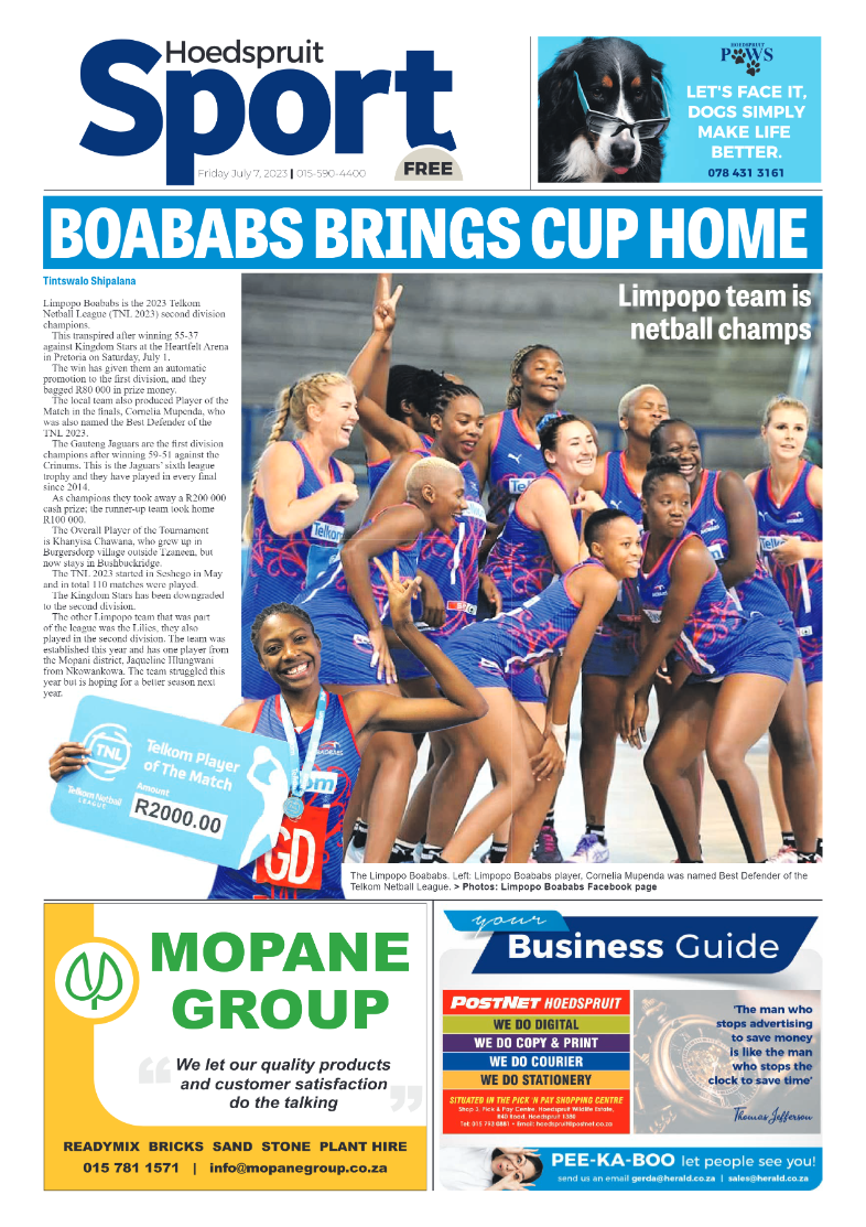 Hoedspruit Herald page 8