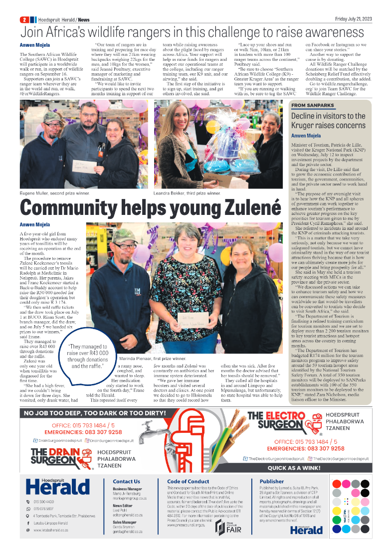 Hoedspruit Herald page 2