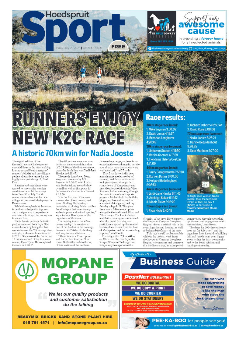 Hoedspruit Herald page 8