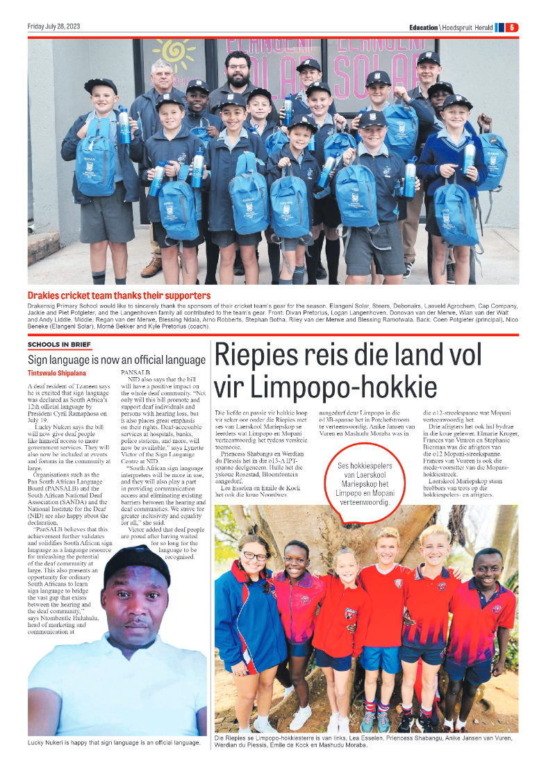 Hoedspruit Herald page 13