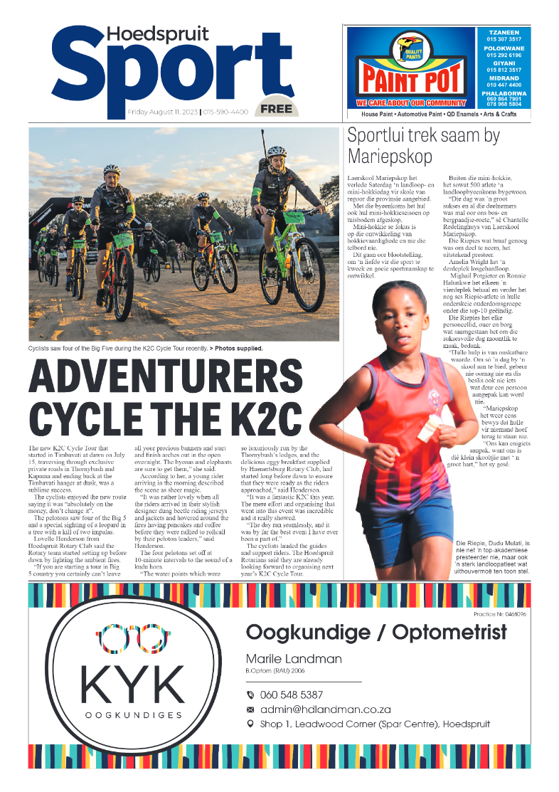 Hoedspruit Herald page 12