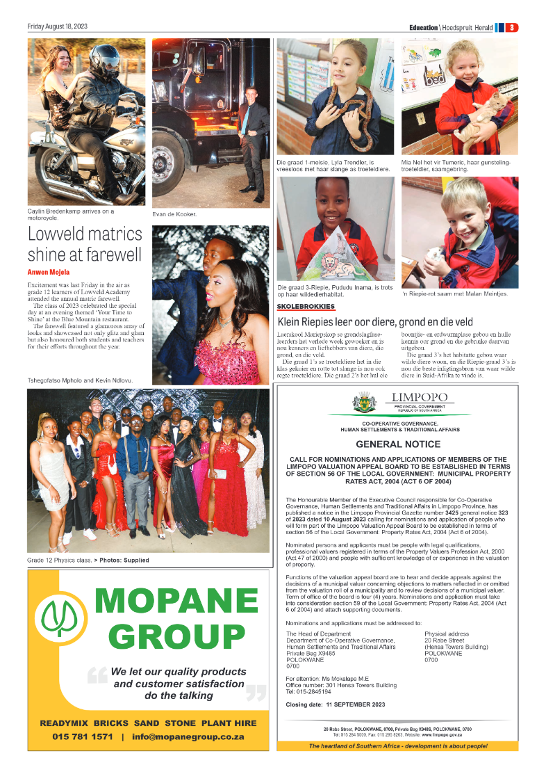 Hoedspruit Herald page 11