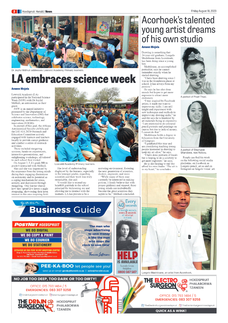 Hoedspruit Herald page 2