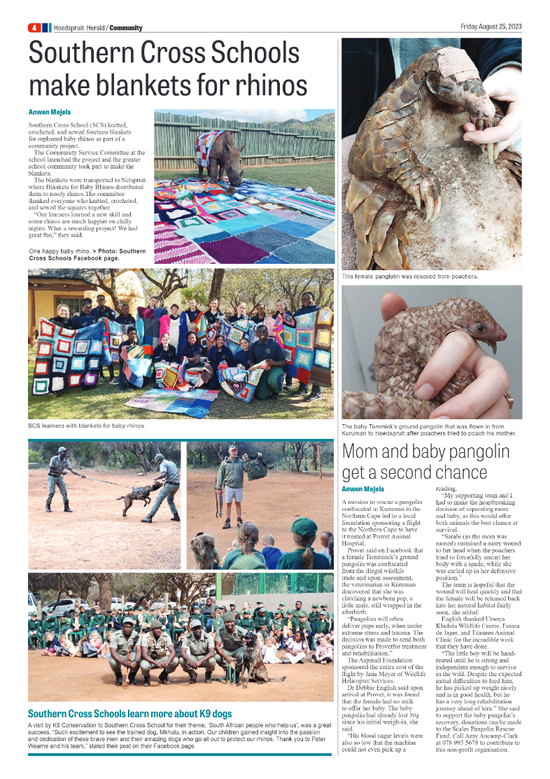 Hoedspruit Herald page 4