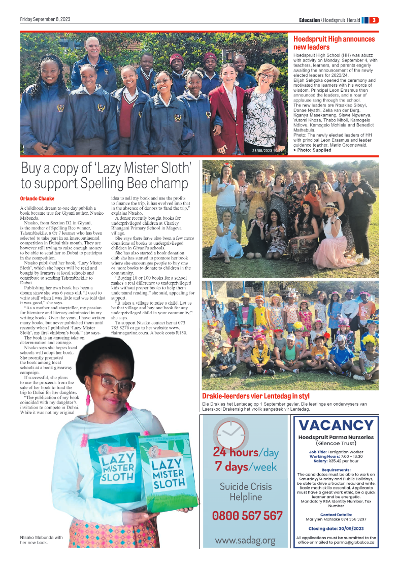 Hoedspruit Herald page 11