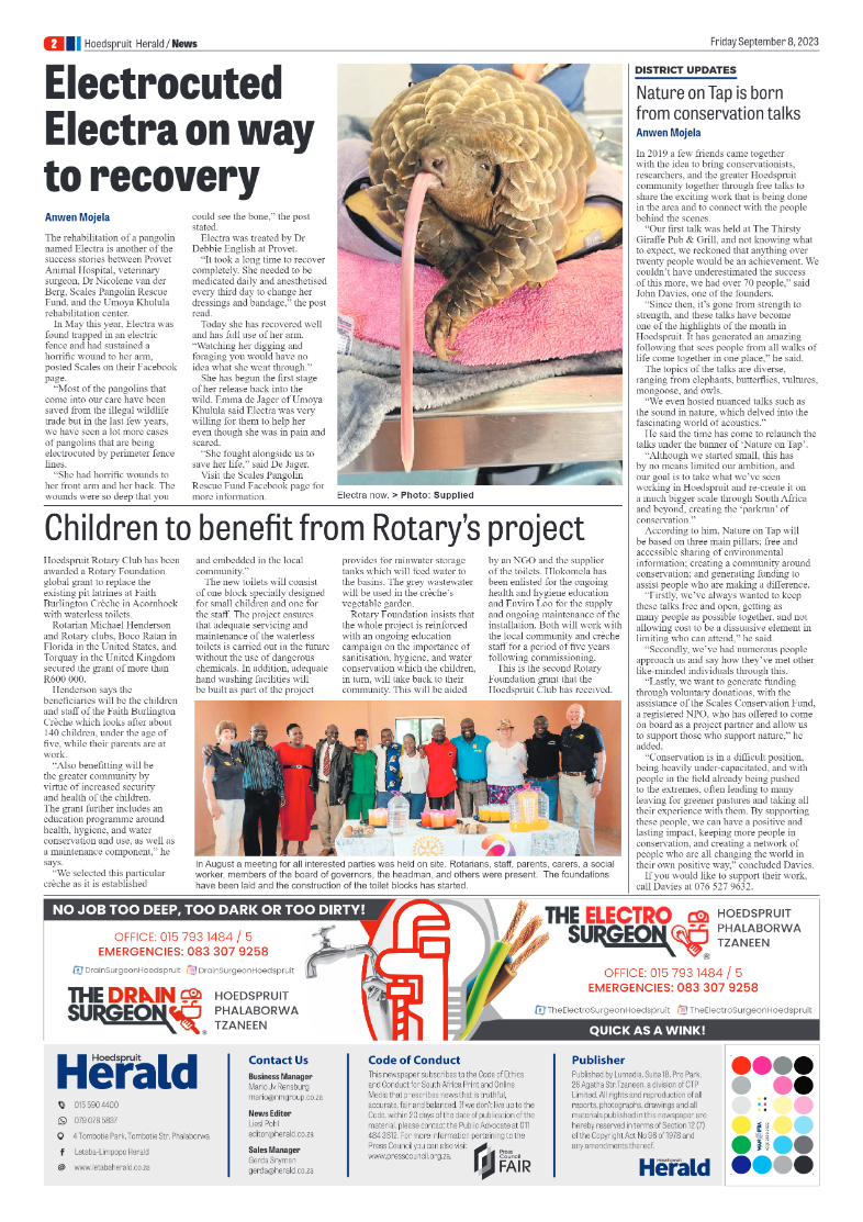 Hoedspruit Herald page 2