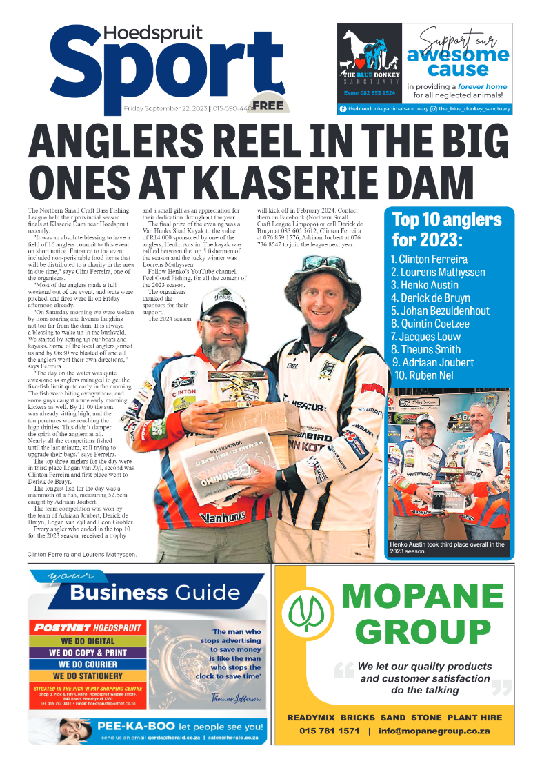 Hoedspruit Herald page 12