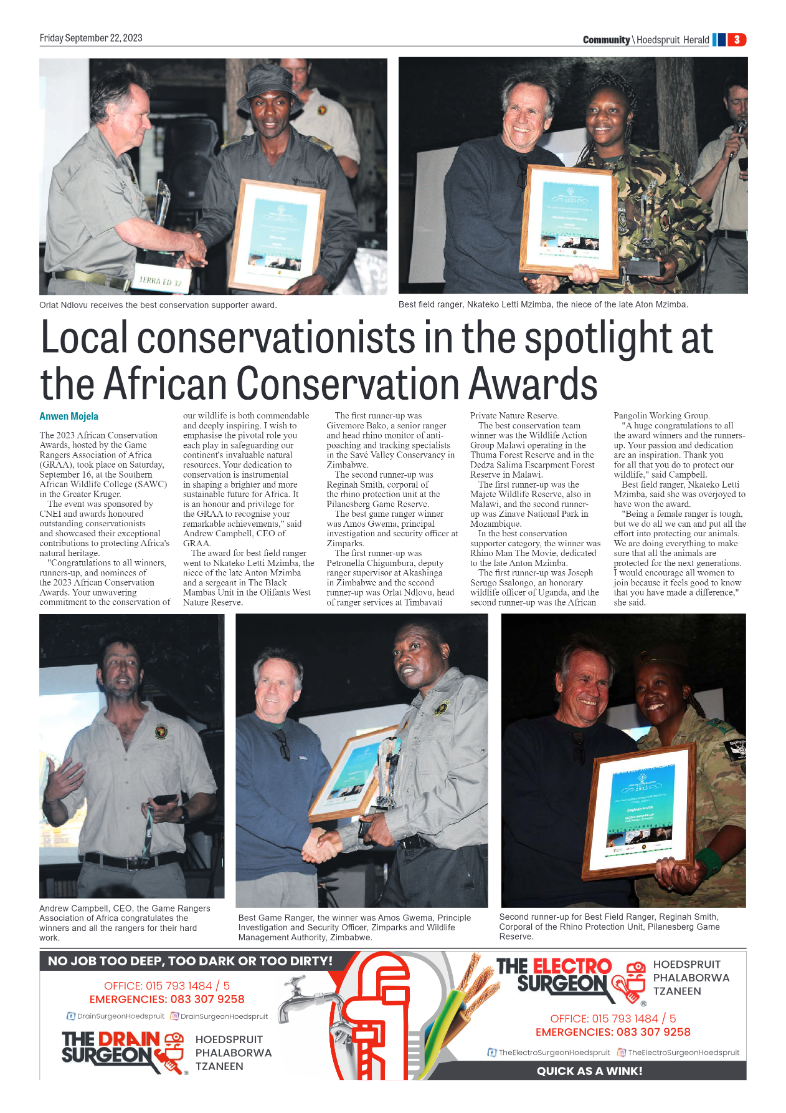 Hoedspruit Herald page 3