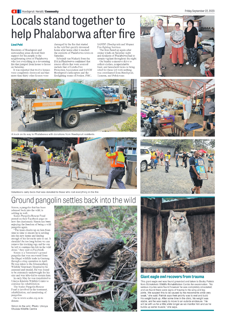 Hoedspruit Herald page 4