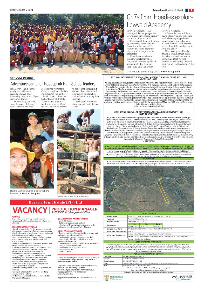 Hoedspruit Herald page 7