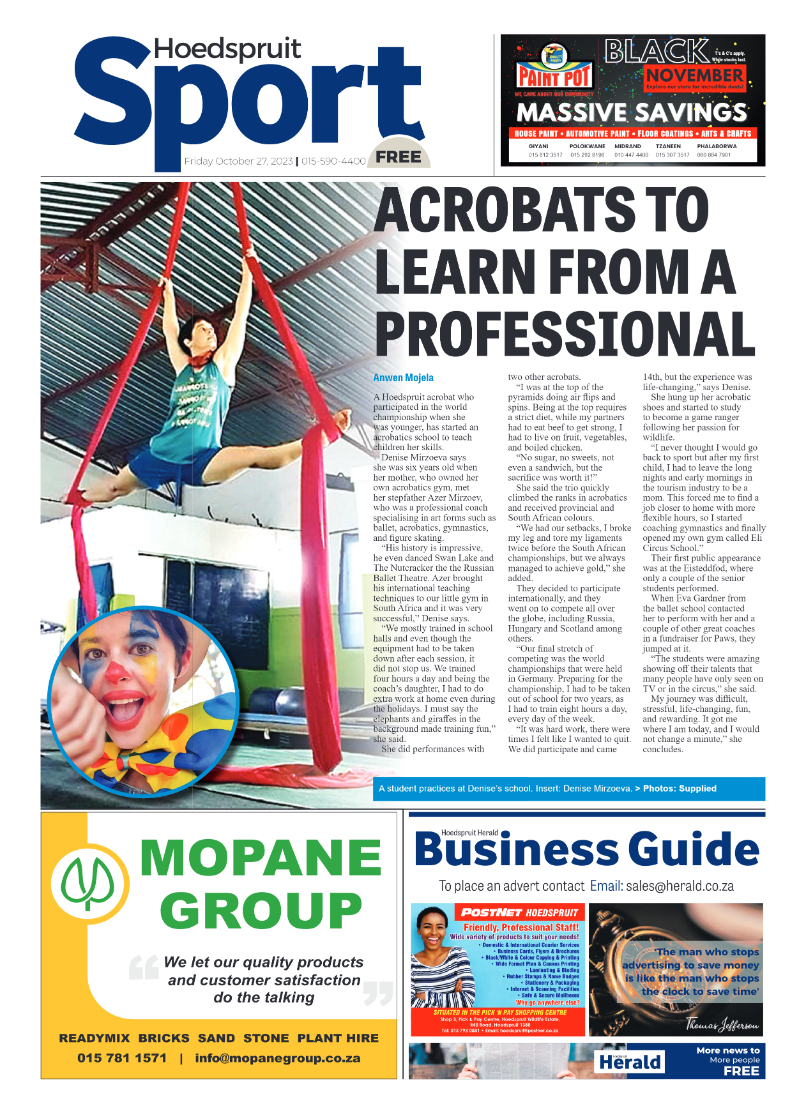 Hoedspruit Herald page 12