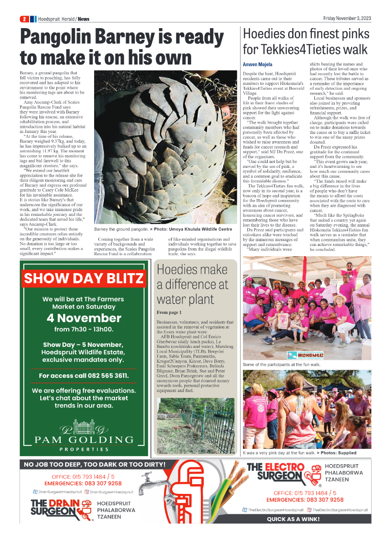 Hoedspruit Herald page 2