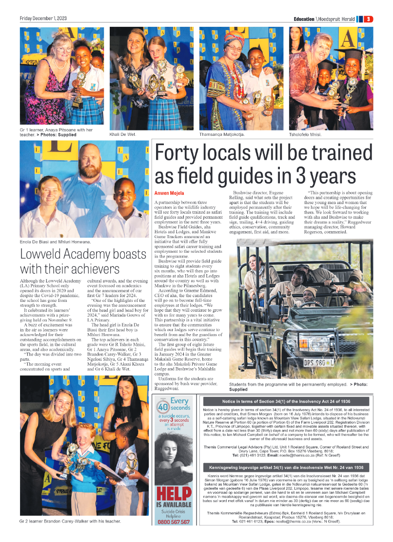 Hoedspruit Herald page 7