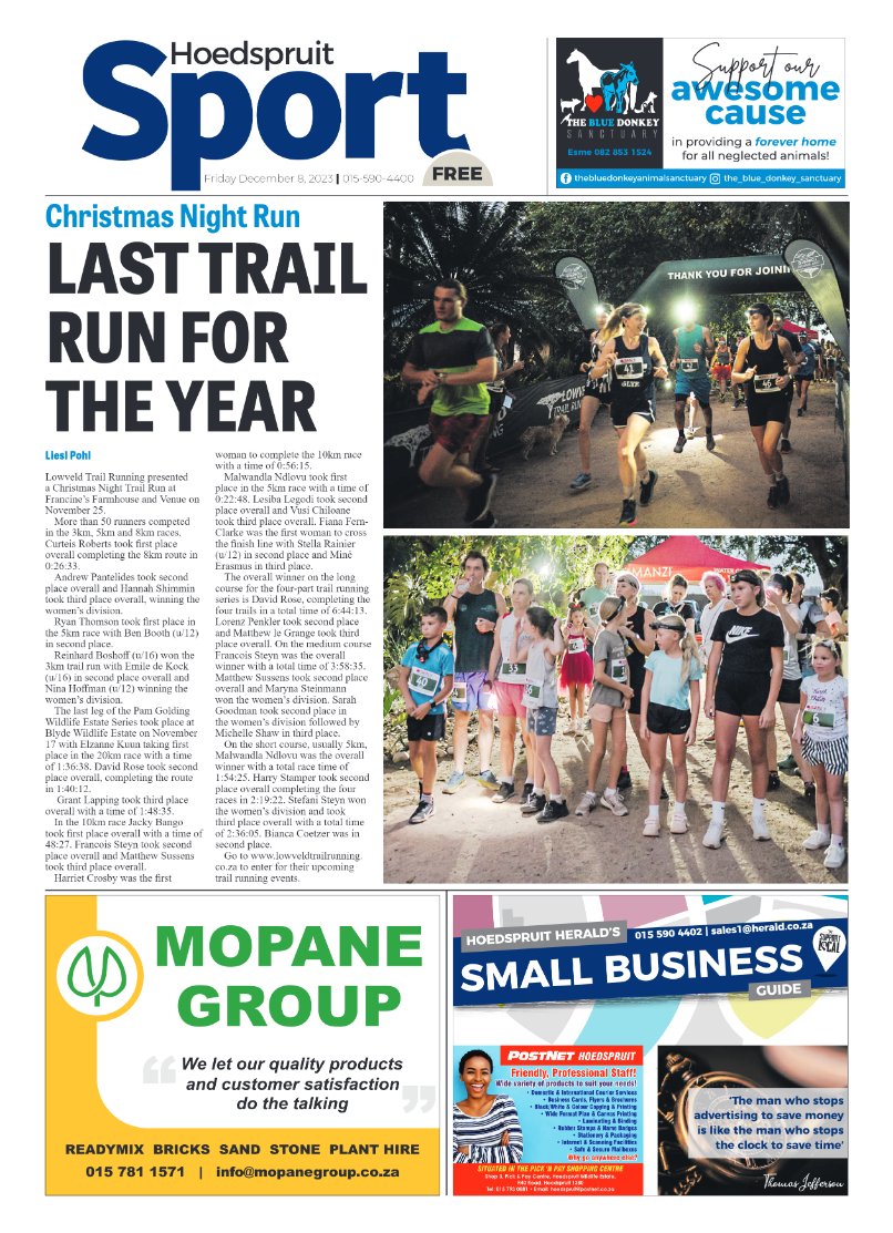 Hoedspruit Herald page 8