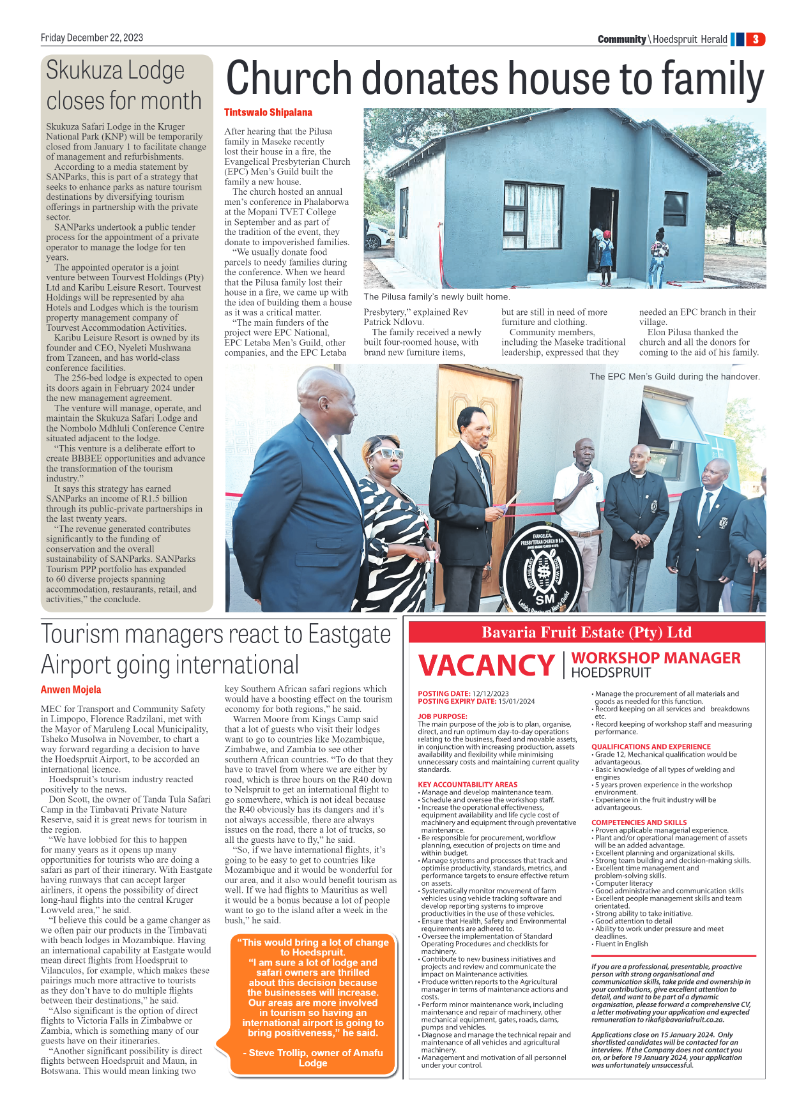 Hoedspruit Herald page 7