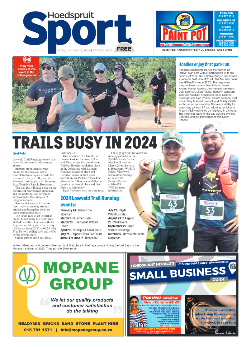 Hoedspruit Herald page 8