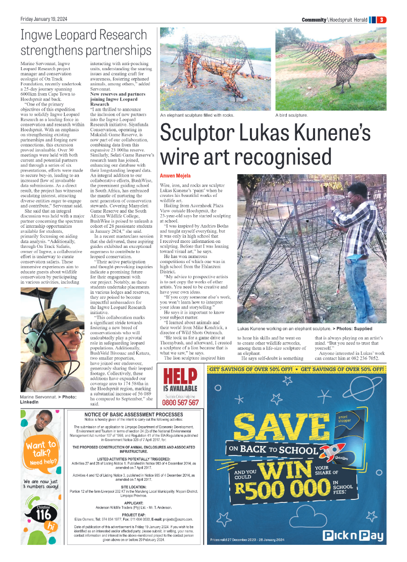 Hoedspruit Herald page 7