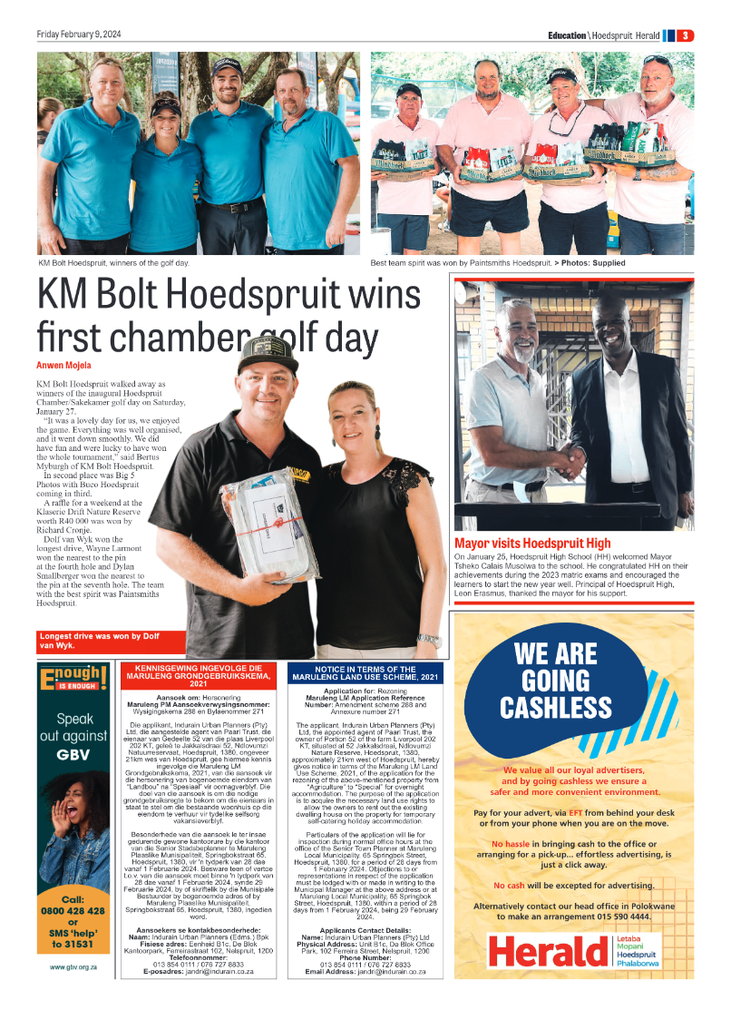 Hoedspruit Herald page 7
