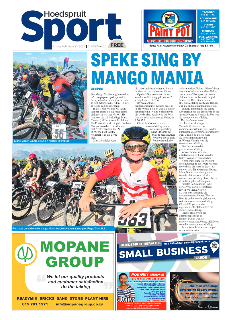 Hoedspruit Herald page 8