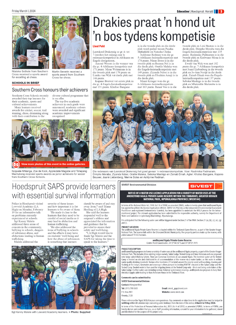 Hoedspruit Herald page 7