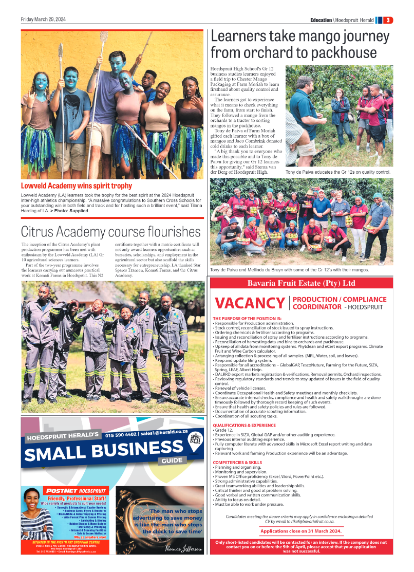 Hoedspruit Herald page 7