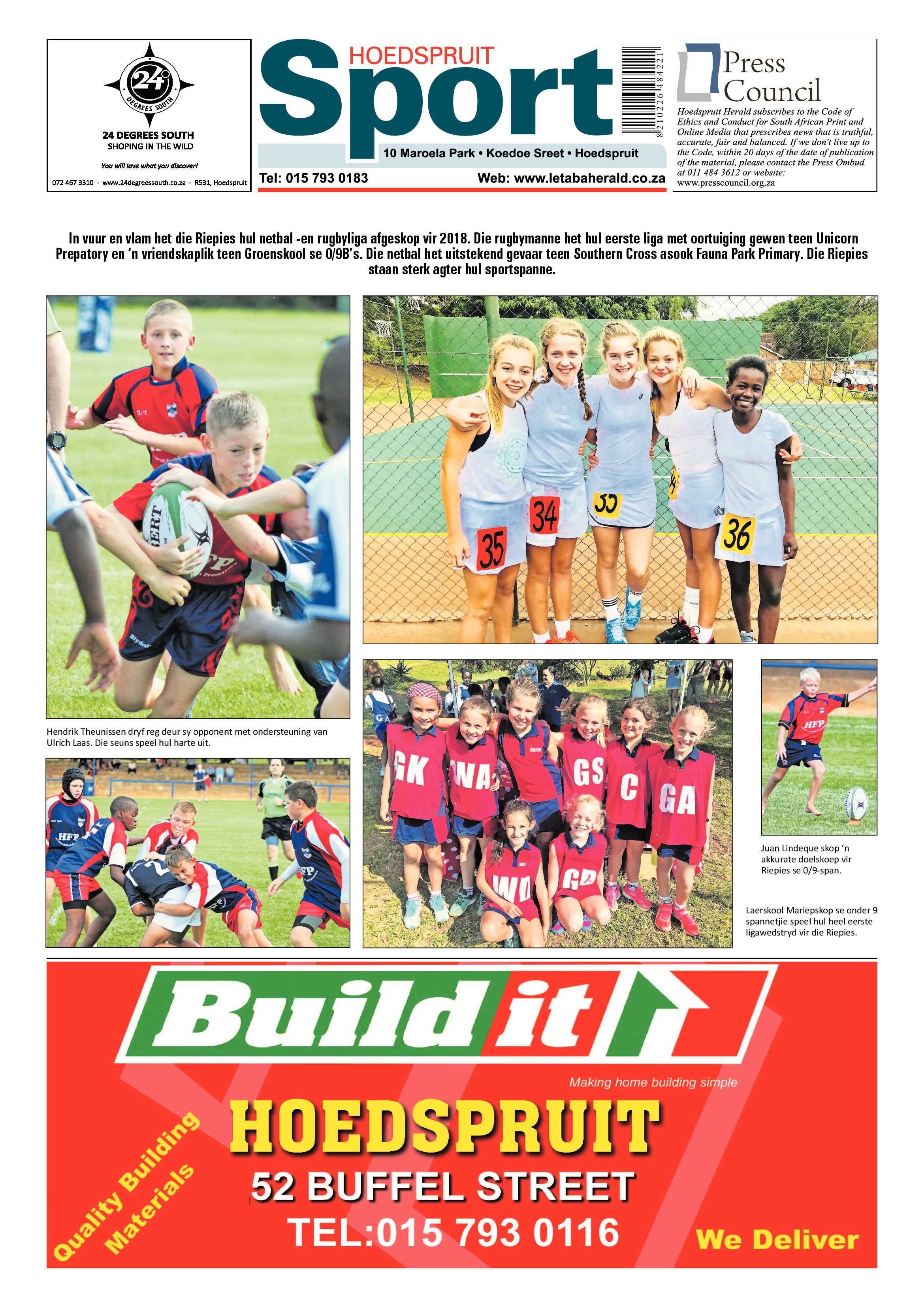 Hoedspruit Herald – 4 May 2018 page 8