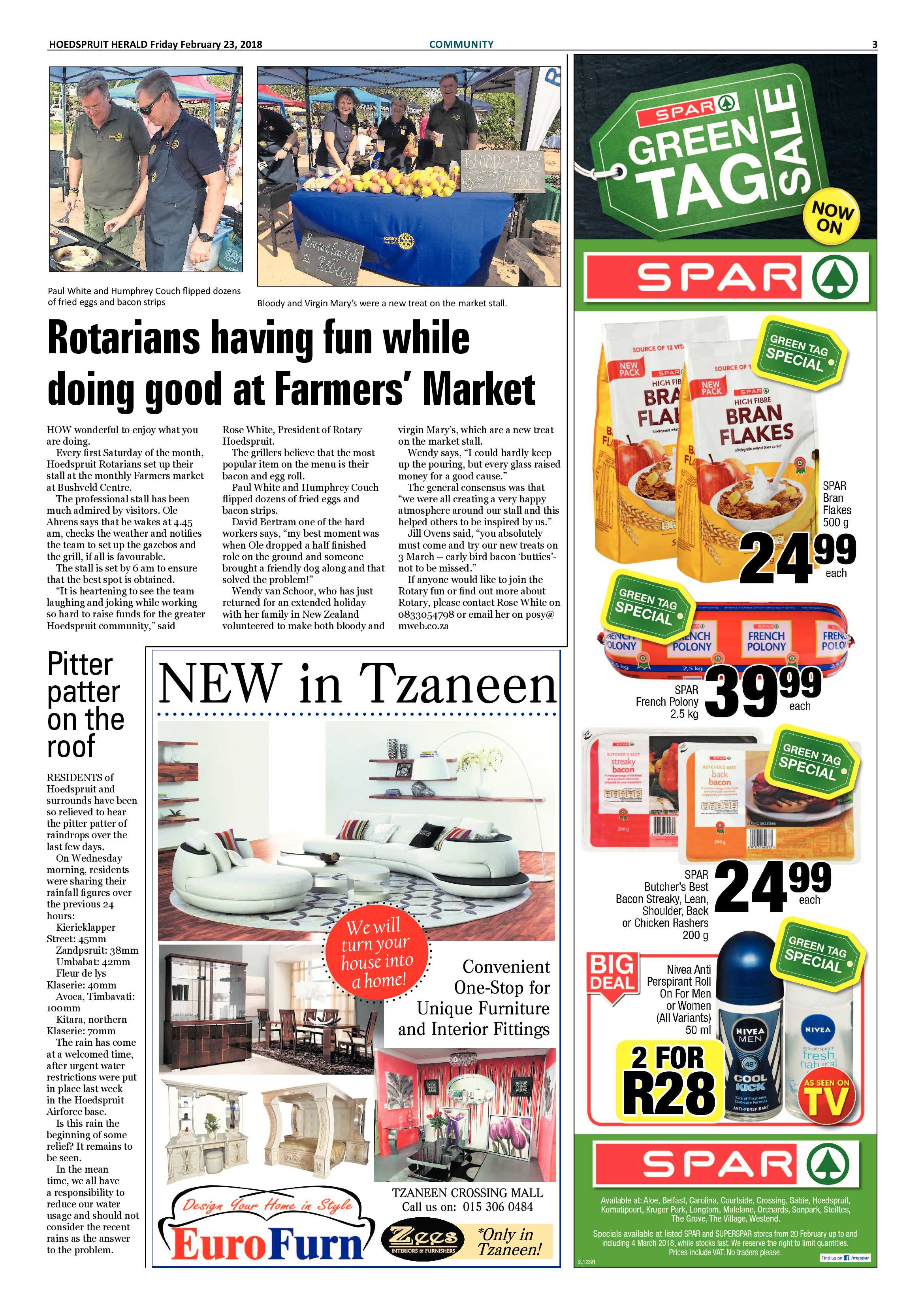 Hoedspruit Herald – 23 February 2018 page 3