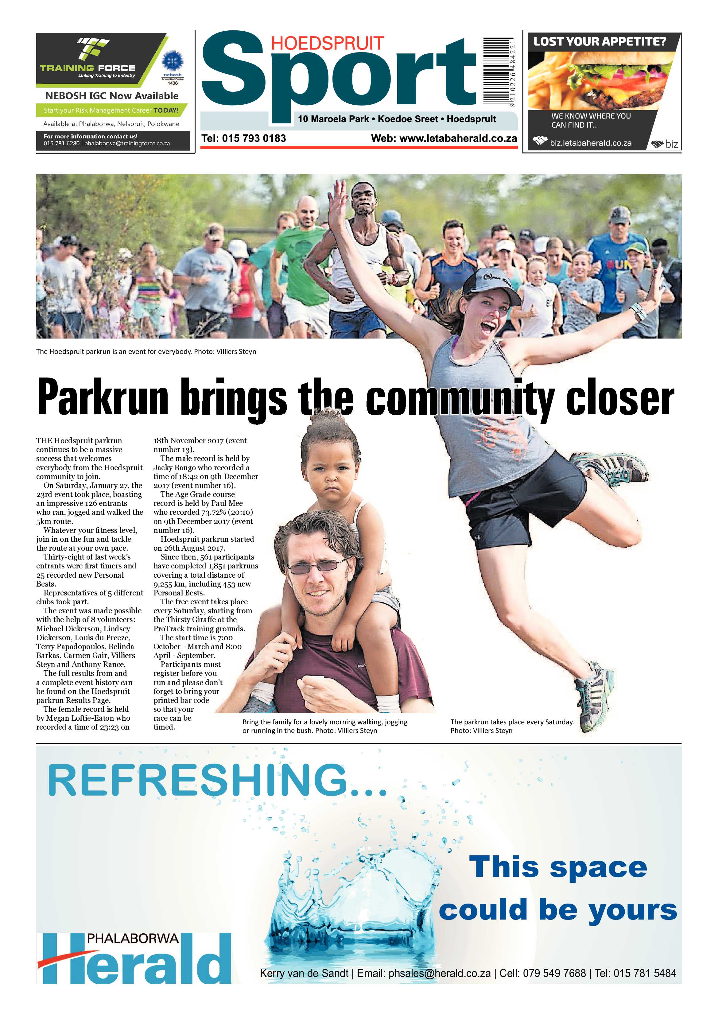 Hoedspruit Herald – 2 February 2018 page 8