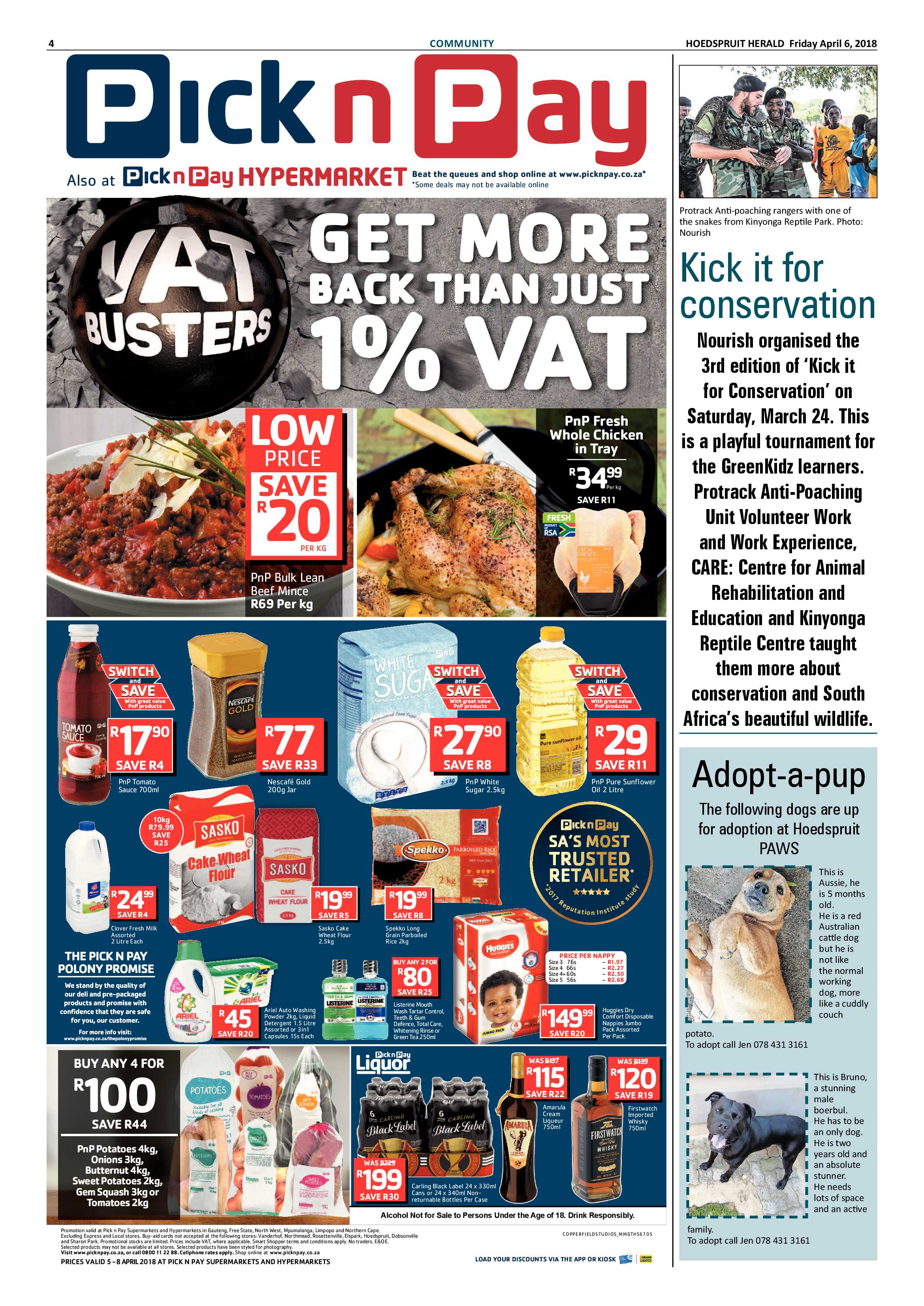 Hoedspruit Herald – 6 April 2018 page 4