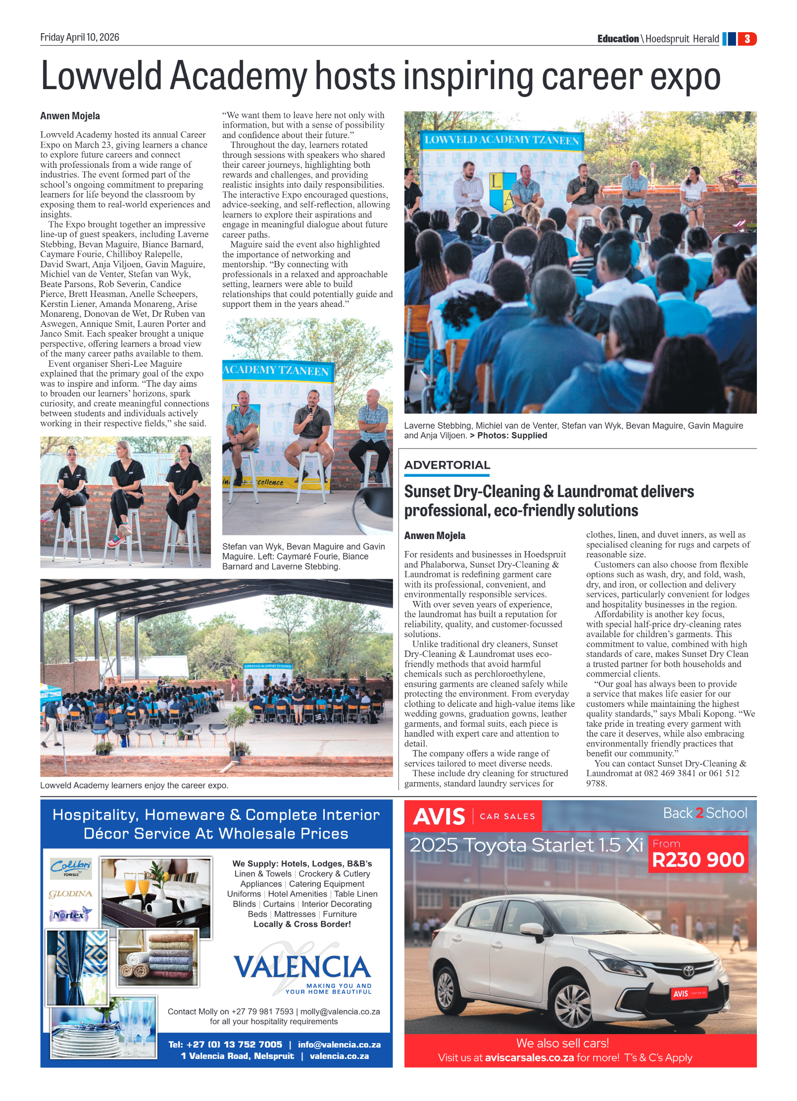 Hoedspruit Herald 10 April 2026 page 7