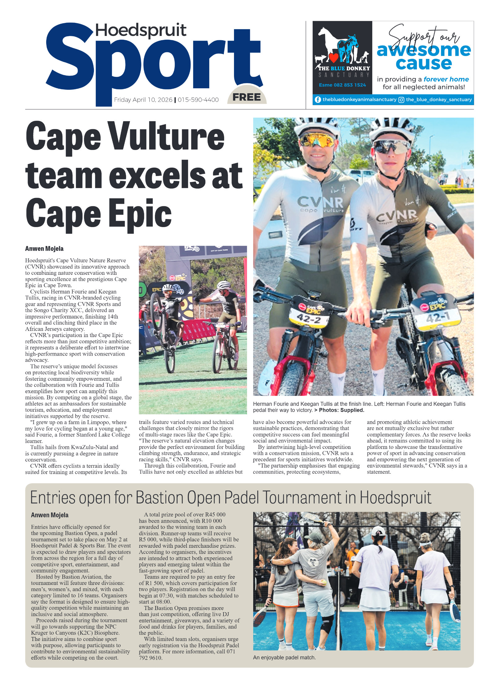 Hoedspruit Herald 10 April 2026 page 8
